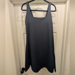 NWOT Old Navy PowerSoft Shelf-Bra Dress – Women’s Large – Navy
